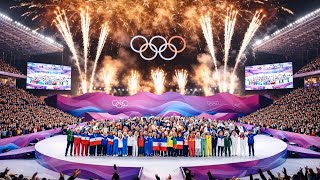 Winter Olympics 2026  The UnforgettableClosing Ceremony epic parade \u0026 fireworks finale