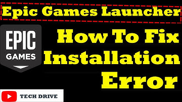 Epic Games Launcher Installation Error -100 % Working | Fornite