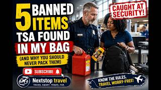 I Got Stopped at Airport Security... Here's Why