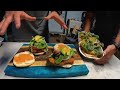 Super delicious fish katsu burger  poke nachos  catch and cook