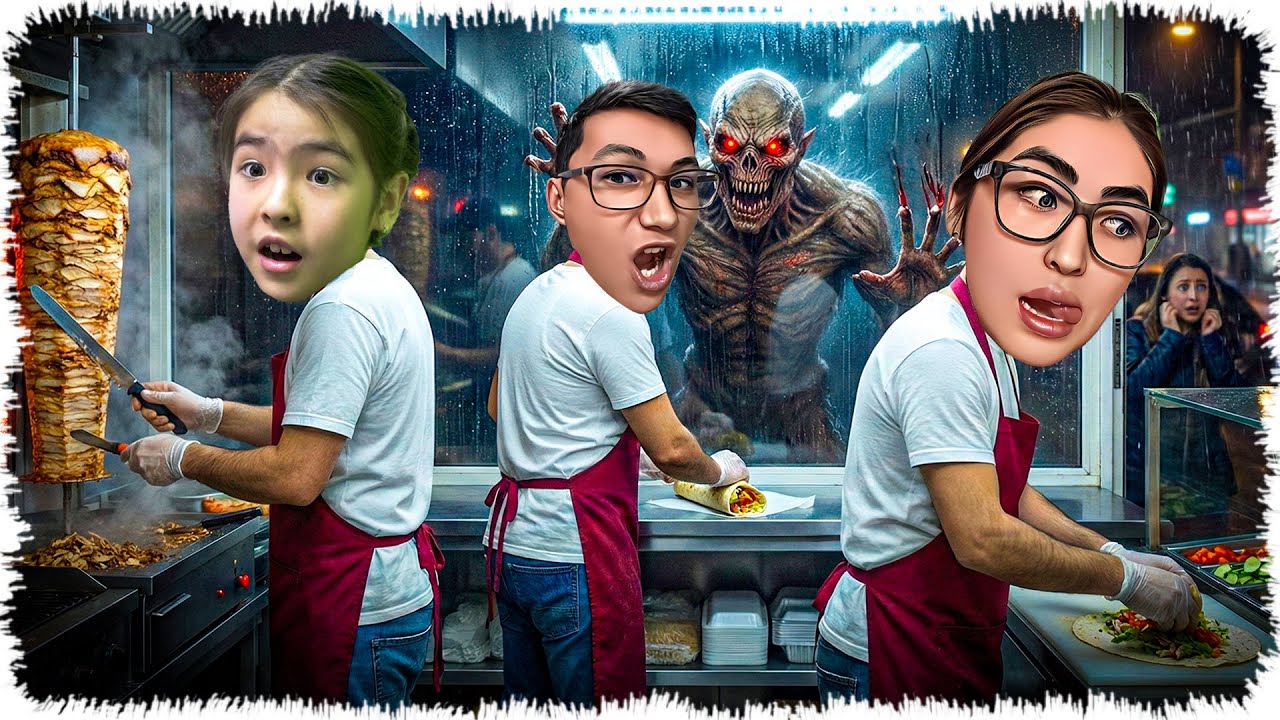 Түнде шаурма сатқан қорқынышты екен 😱 (Roblox)