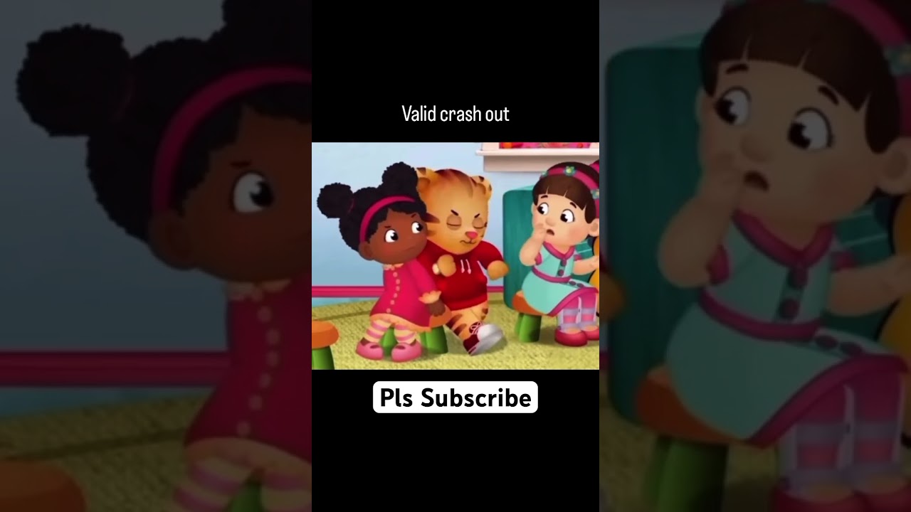 ⁣Daniel Tiger Crashing out 😂🤣 #crashout #danieltiger #shorts #recommended #viralshorts