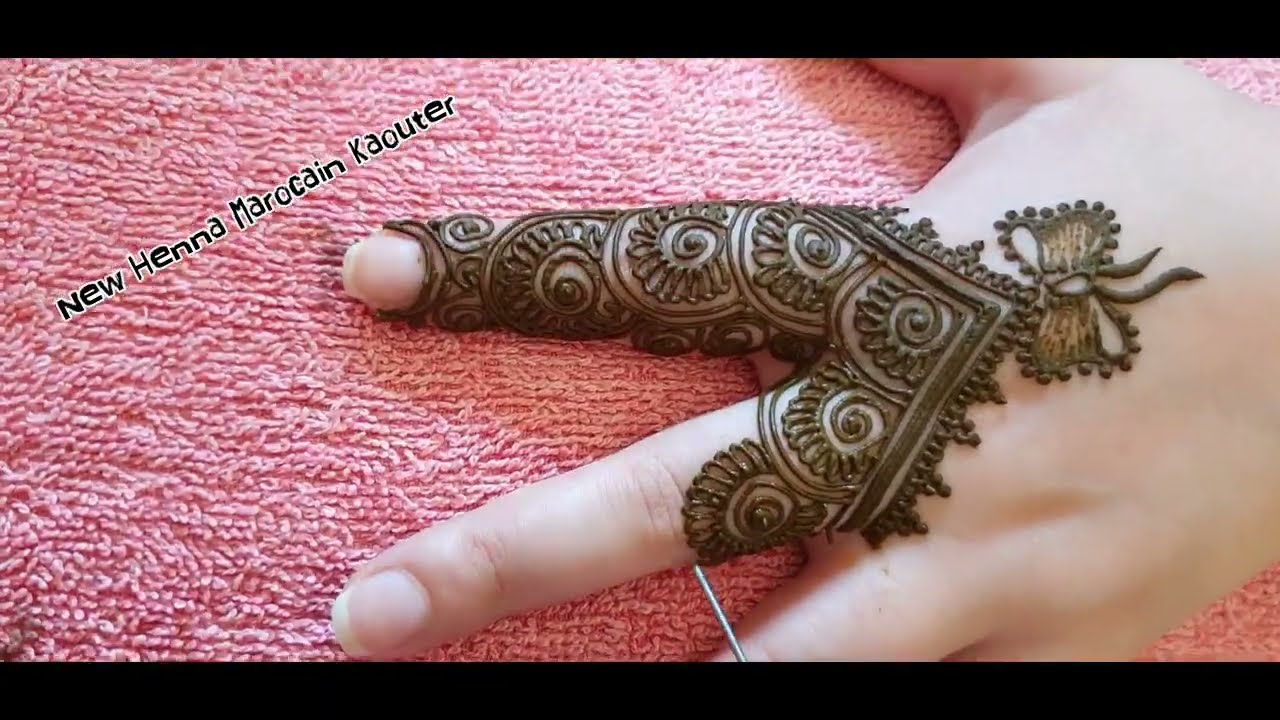 من اجمل الرسوم بالحناء نقش هندي خطير ❤ The most beautiful drawings with henna
