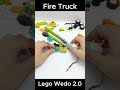 Short Fire Truck Lego Wedo 2 0