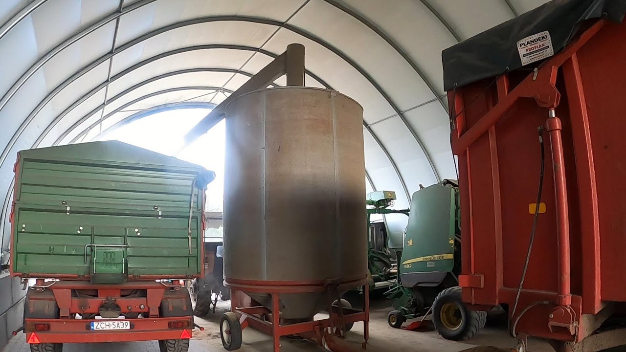 Suszarnia GT Opico 380 - Opis podczas pracy. Kolejny krok w niezbędne inwestycje w gospodarstwie,