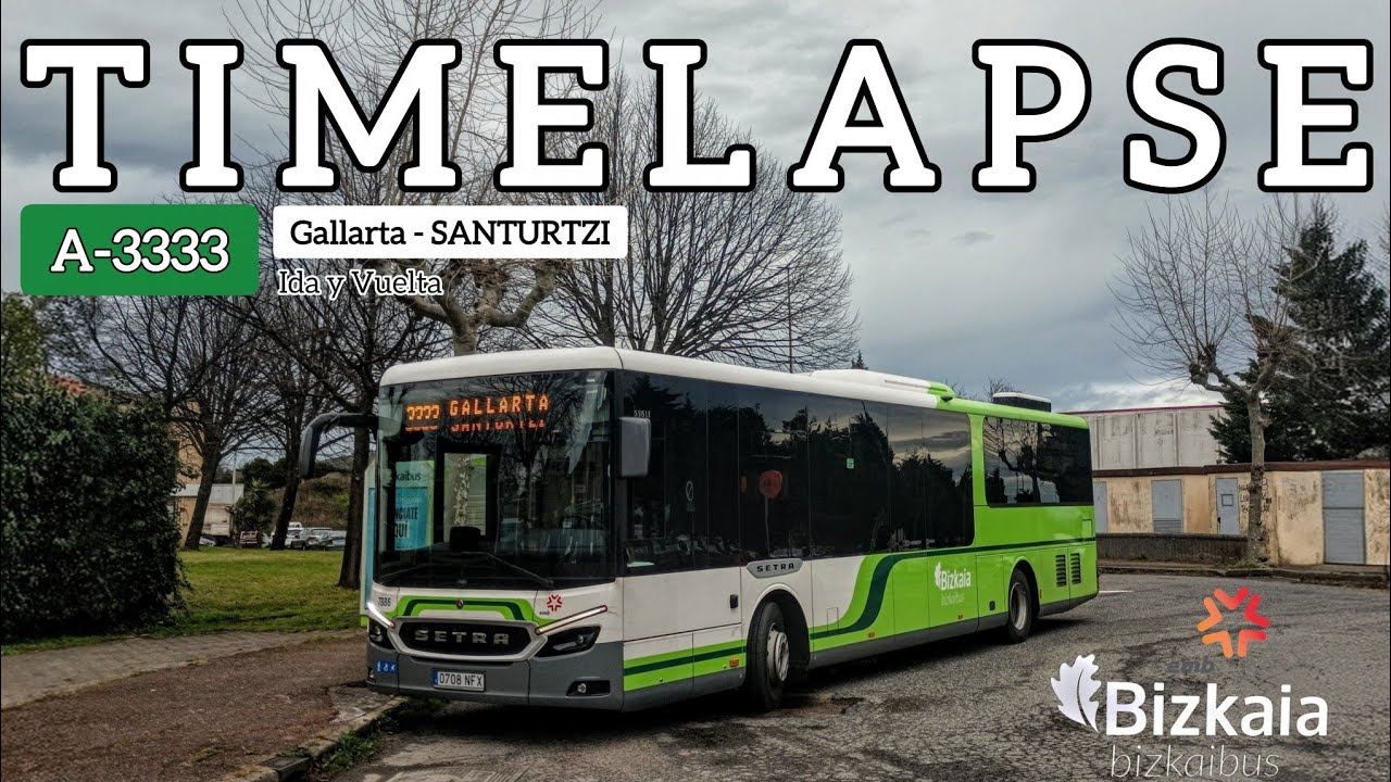 Bizkaibus - Línea A-3333 (Ida & Vuelta)