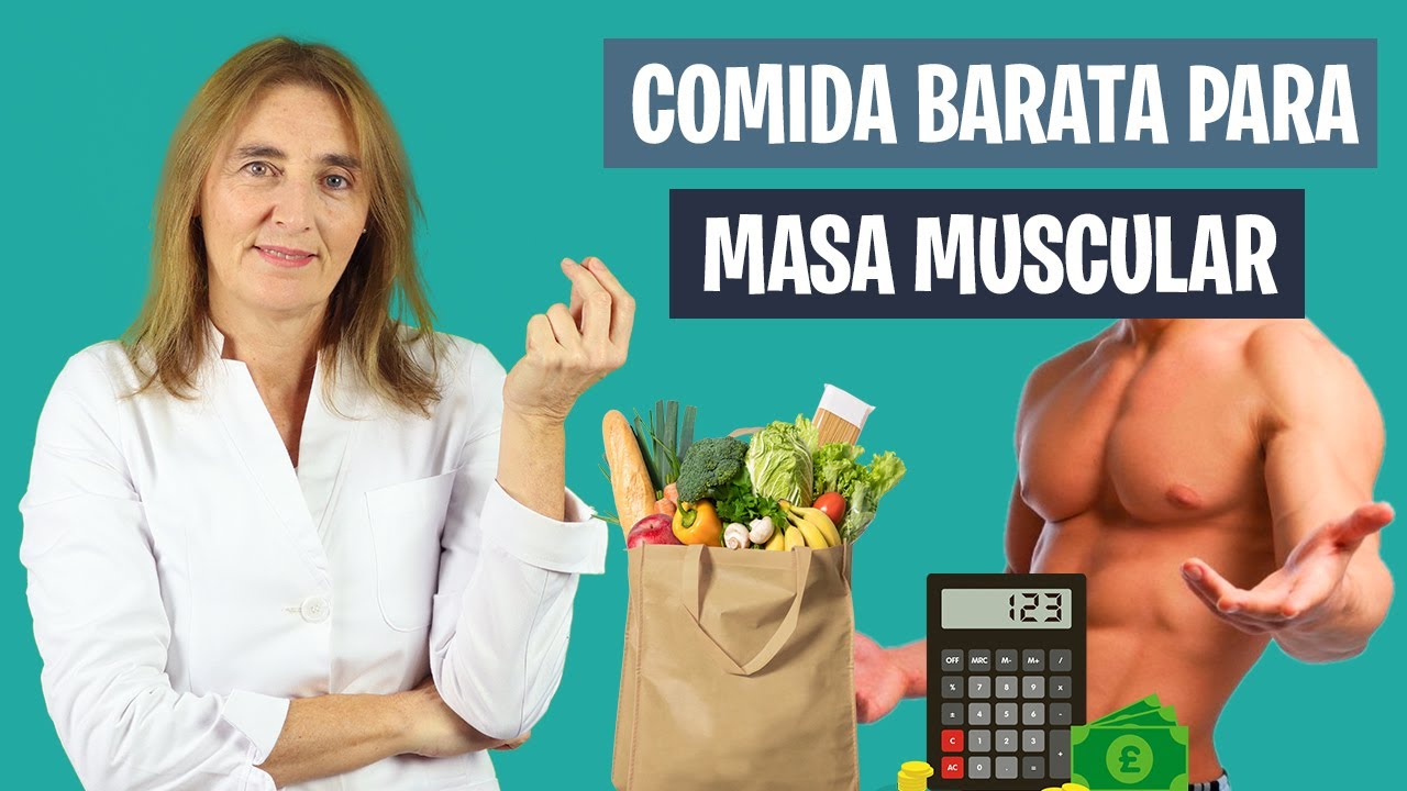 Alimentos baratos para ganar masa muscular