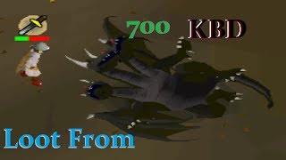 Loot From 700 KBD (07 Runescape)