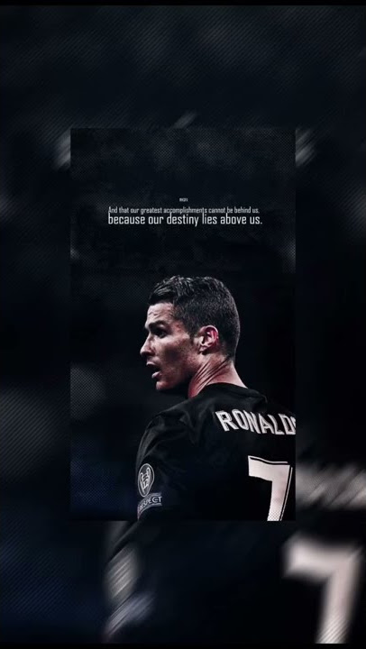 Wallpapers for inspirational Ronaldo quotes 🤩👑🐐
