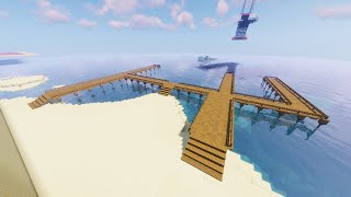 Building the Dock  - Symmetria Minecraft SMP