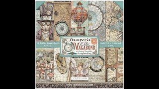 Sir Vagabond Mini Album Stamperia Part 1