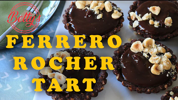 FERRERO ROCHER MINI TART_ FOR HAZELNUT AND CHOCOLATE LOVERS