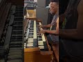 Rockeem Holliday - Testing Hammond B3 and 44w Leslie converted to what looks like a 122 🎹🎼