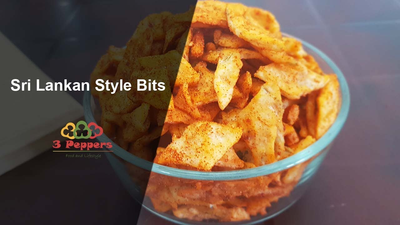 Sri Lankan Style Bits | Sri Lanka's Famous Bites | Sri Lankan Spicy Snacks | Crispy Murukku