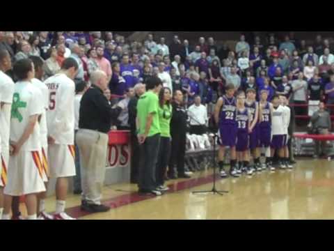 National Anthem March 9 2010 Kristin Webb, Jacob Payne, Sarah White