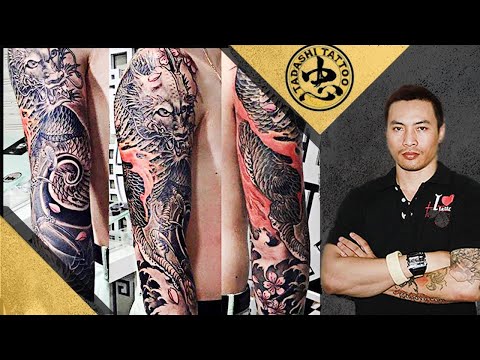 HÌNH XĂM RỒNG trên cánh tay (Phần 1) | Dragon Tattoo | Foci