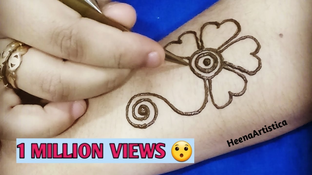 Simple and beautiful arabic mehndi design || HeenaArtistica Simple and beautiful arabic mehndi design || HeenaArtistica #1