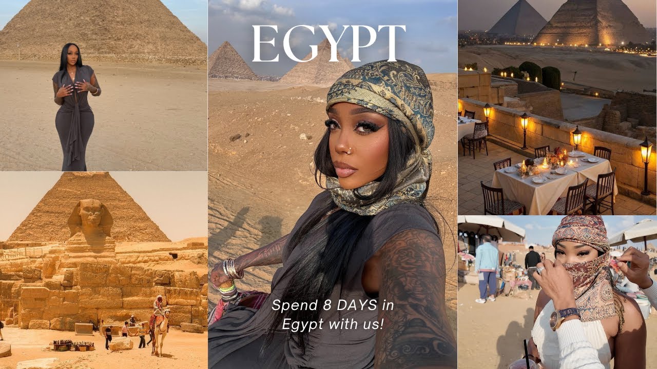 SPEND 8 DAYS IN EGYPT WITH US.. I CAN'T BELIEVE I DID THIS !!!