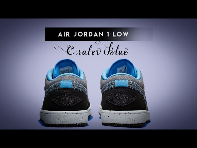 jordan 1 low crater on feet