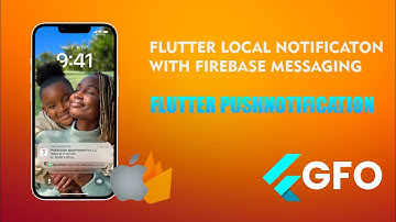 Flutter Local Notification Tutorial: IOS Part 2 :  IOS Local Notifications With Firebase Messaging