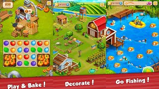 Farm Rescue Match 3 - Gameplay Part 1 (Android, iOS) screenshot 3