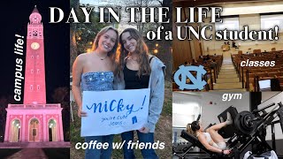 DAY IN THE LIFE OF A UNC STUDENT! | University of North Carolina Sophomore Year College VLOG