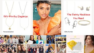 Gorgeous And Versatile: Kendra Scott Elisa Necklace Shines In Any Look - Simple Yet Stunning