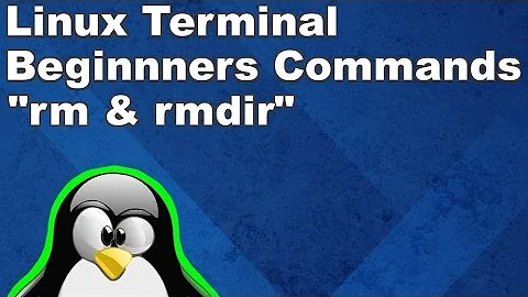 Linux Terminal for Beginners Commands 8: Removing files and directories