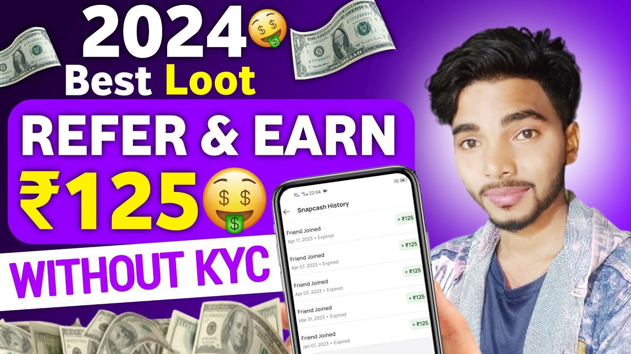 1 Refer ₹125 | Refer And Earn Without Kyc | Refer And Earn App Today ...