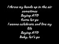 Dynamite - Taio Cruz - ( Onscreen Lyrics )