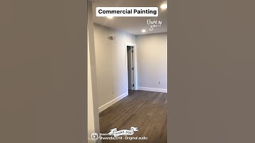 Commercial painting project in Hingham-Ma. Walls paint color is Metropolitan Af-690 Benjamin Moore.