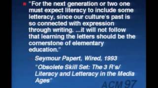 Elliot Soloway - The long-term impact of technology on K-12 education