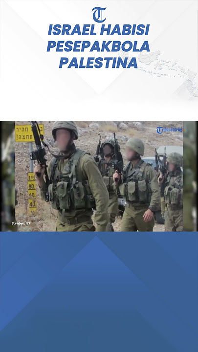 Tentara Israel Tembak Naji al-Baba Pesepakbola Muda Pelestina