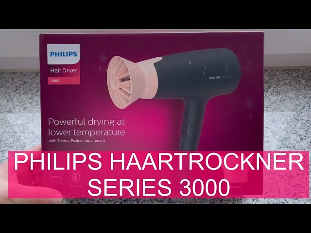 Test: Philips Hair Dryer Series YouTube - low hair 3000 temperature a A powerful dryer, at 
