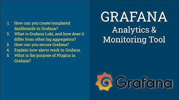 Grafana Interview Questions | Part 2