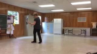 Video thumbnail of "ACHY BREAKY HEART Line Dance -- Teach only"