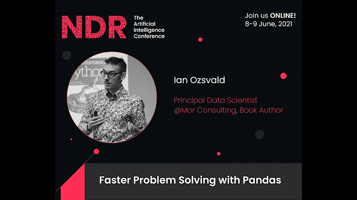 Faster Problem Solving with Pandas, with Ian Ozsvald