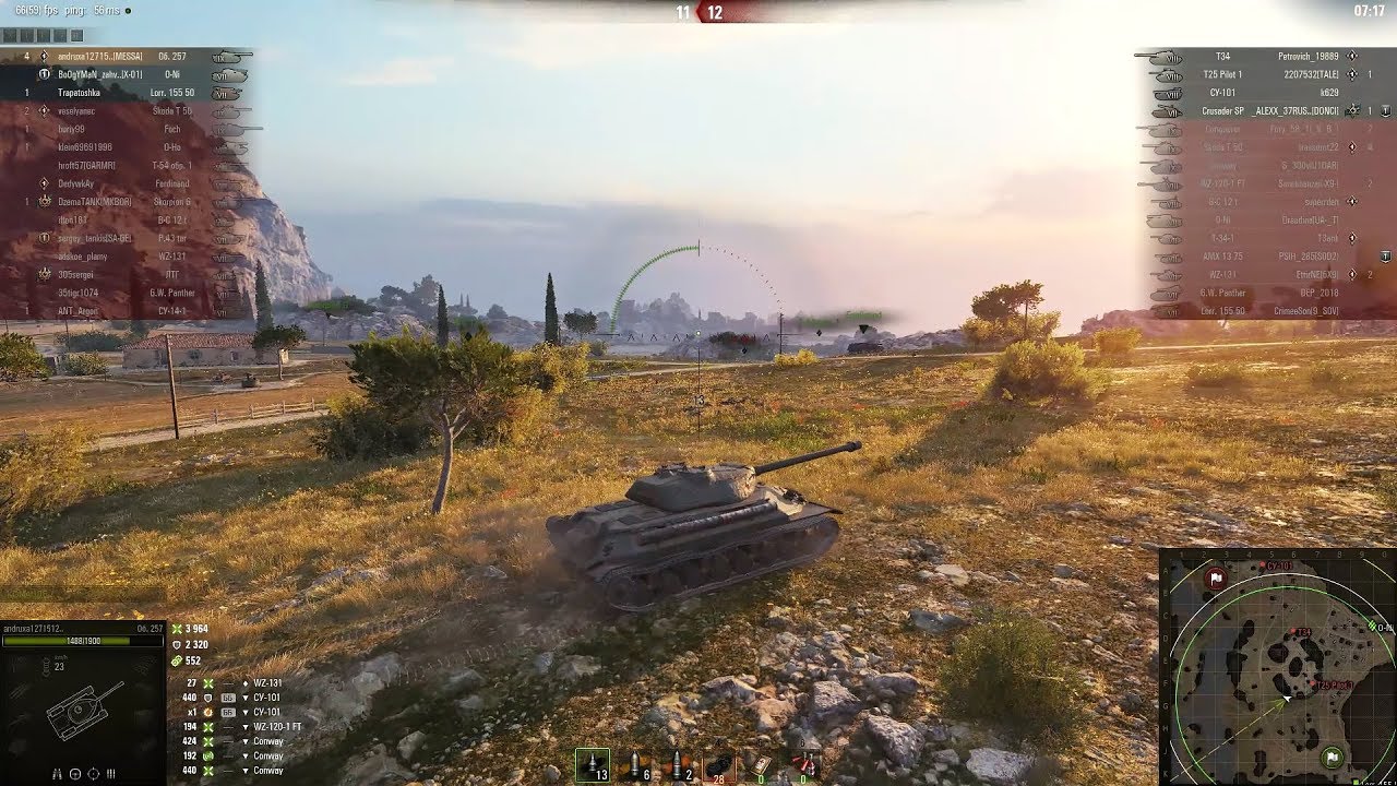 мир танков статистика Объект 257 / Мастер / Медаль Рэдли-Уолтерса