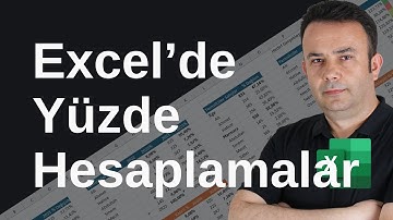 Excel Yüzde Değişim, Yüzde Dağılım ve Hedef Gerçekleştirme Yüzdeleri Bulmak- 919.video | Ömer BAĞCI