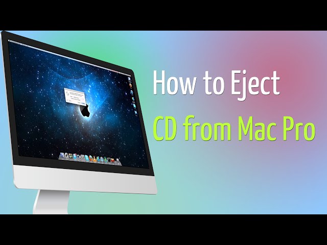 How to Eject CD From Mac Pro - YouTube
