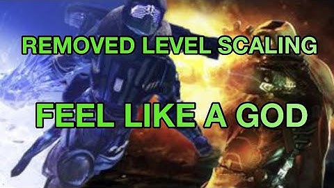 OUTRIDERS FEEL LIKE A GOD//WE REMOVED LEVEL SCALING