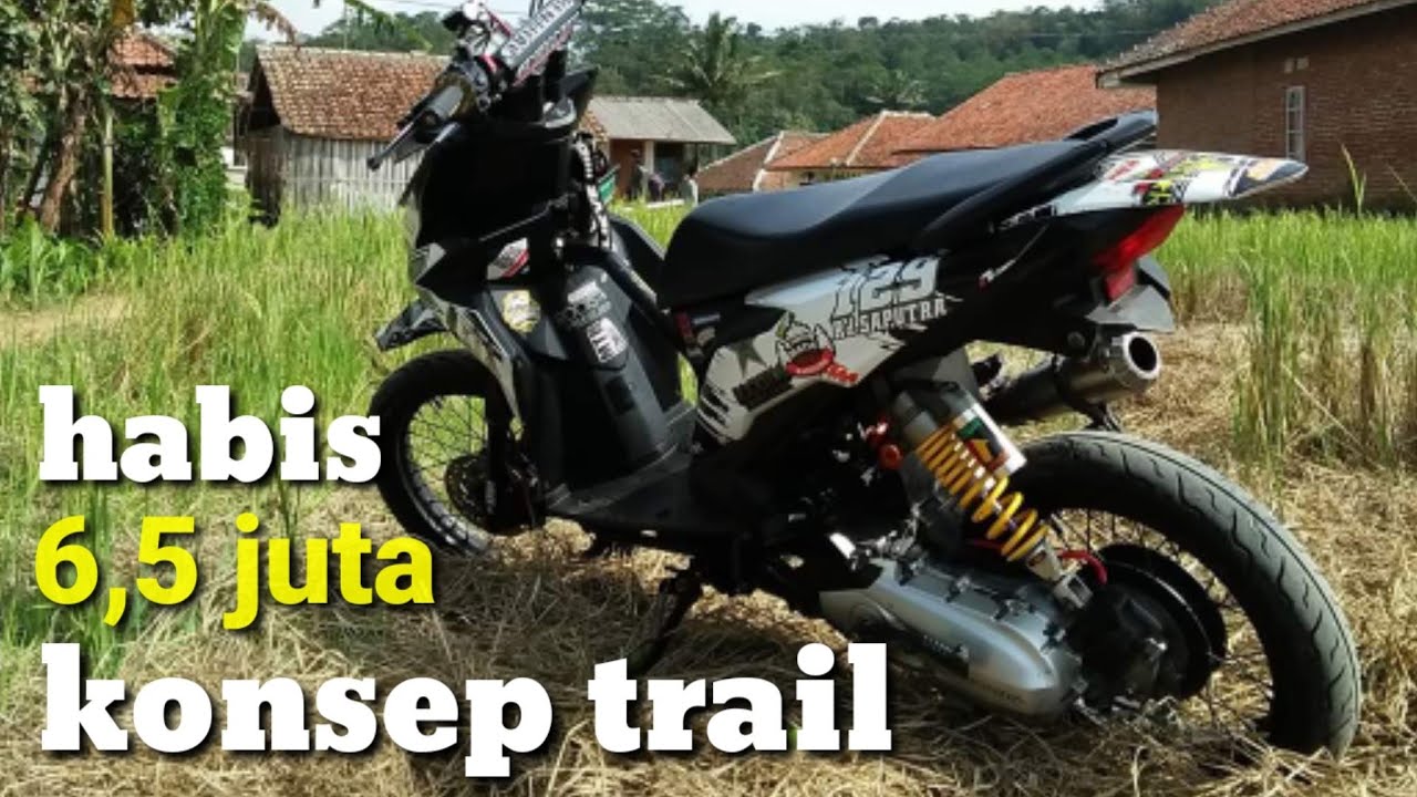 MODIFIKASI HONDA BEAT STREET TRAIL YouTube