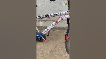 Cycle Wrap😍|| Cycle Sticker modified 😍 #stickering #bikesticker #edit #ytshorts