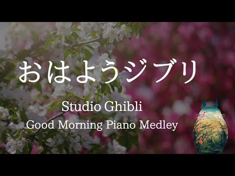 おはようジブリ・爽やかな鳥のさえずり＋ピアノメドレー【作業用BGM、途中広告なし】 Studio Ghibli Morning Piano Medley Piano Covered by kno