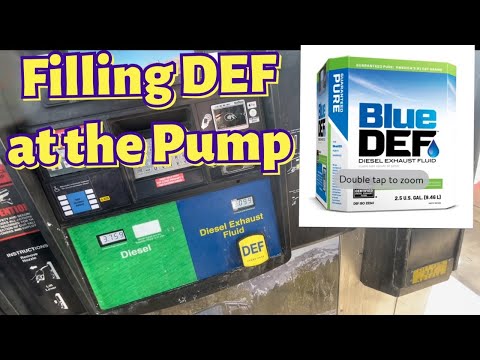 Diesel Exhasut Fluid at the Pump vs BlueDef Jugs | Chevy Silverado 2500 HD Duramax Custom