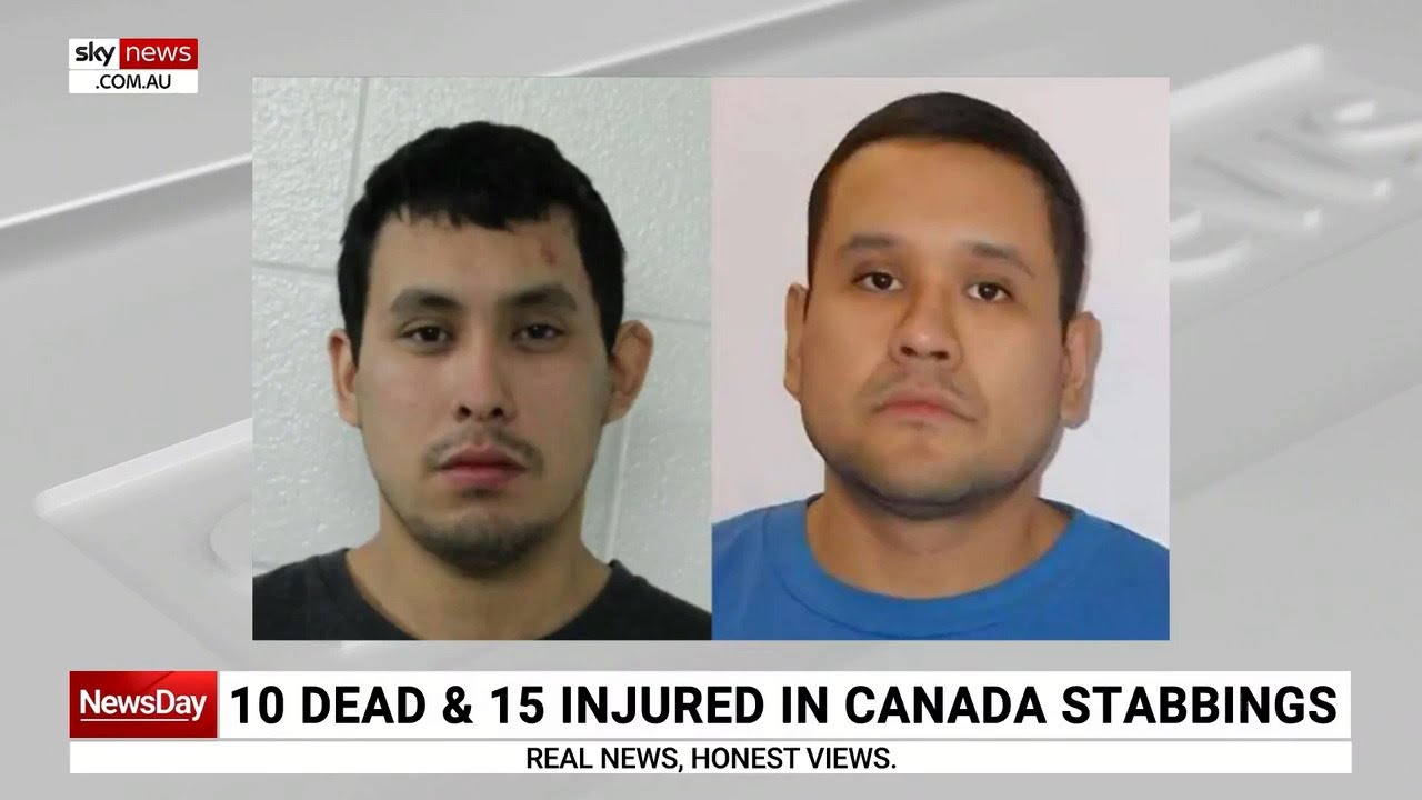 Canada stabbings: Police hunt suspects after killing spree in ...