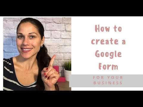 How to create a google doc form for your Instagram business