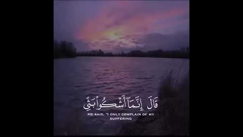 سورة يوسف ، مشاري فالح