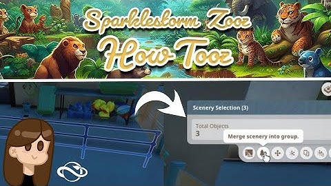 Group + Ungroup Objects | Zooz How Tooz | Planet Zoo Tutorial