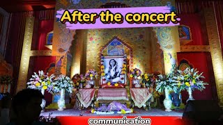 After The Concert. Sahaja Yoga